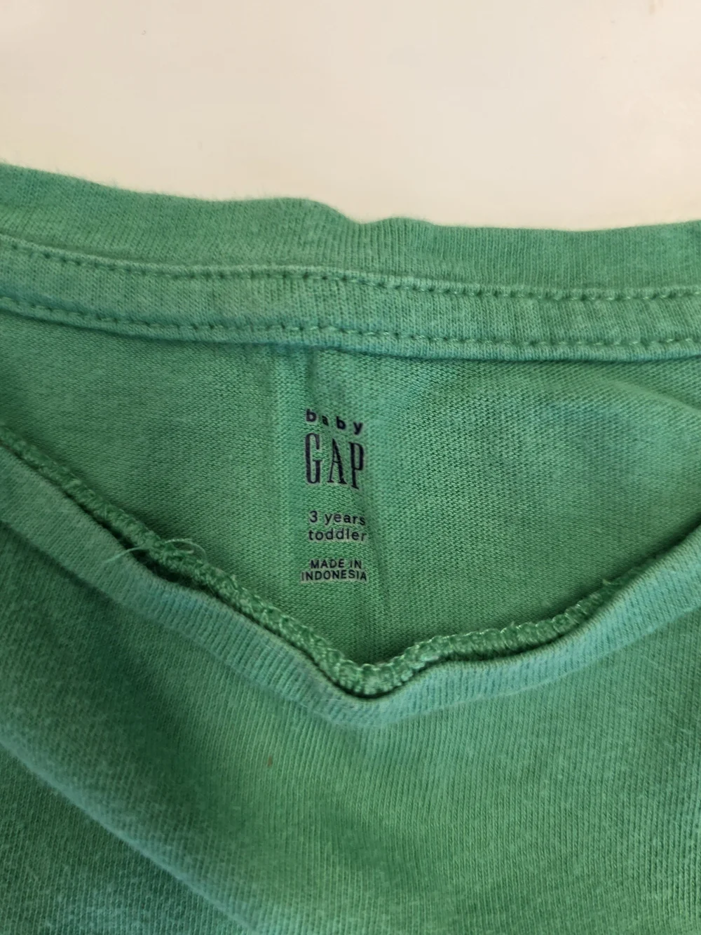 Baby GAP Kids Short Sleeve Tee in Green